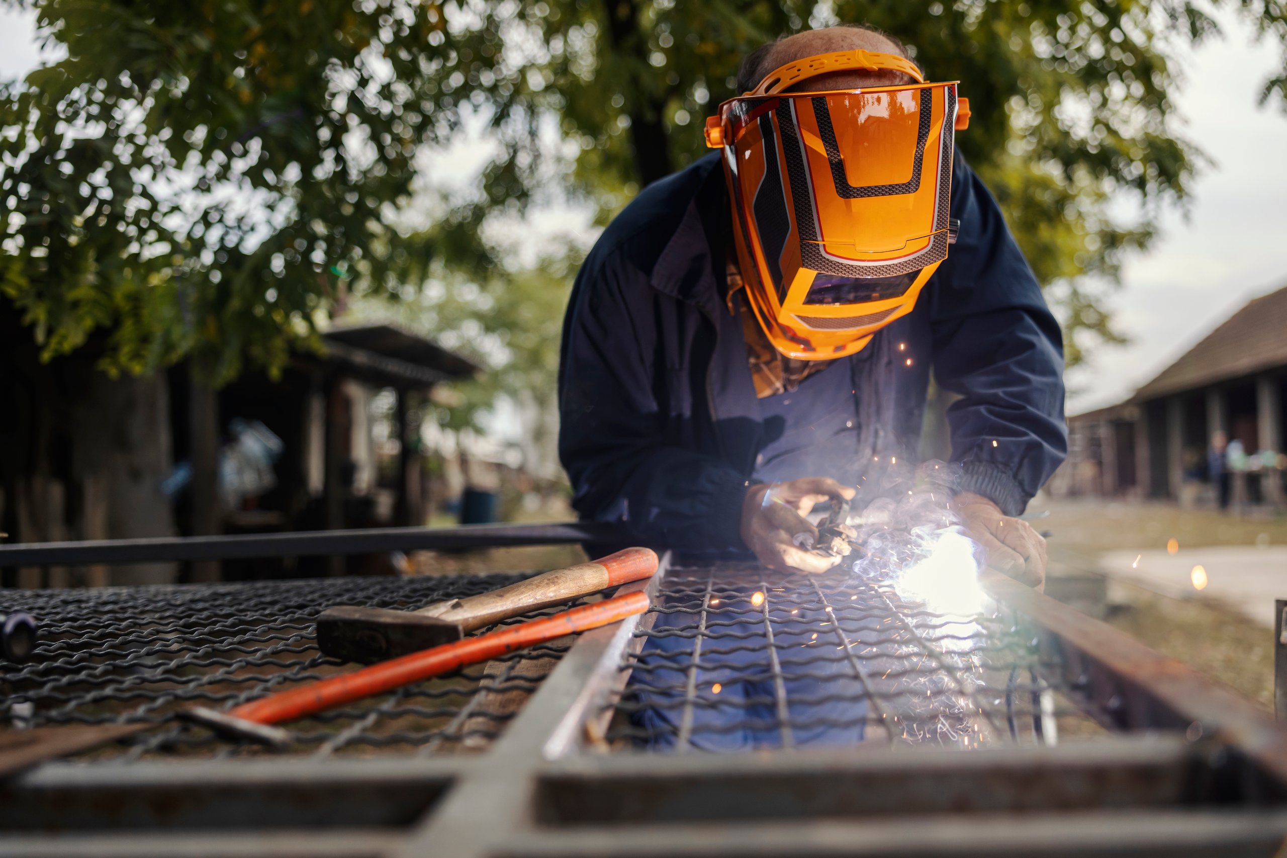 Professional welding work