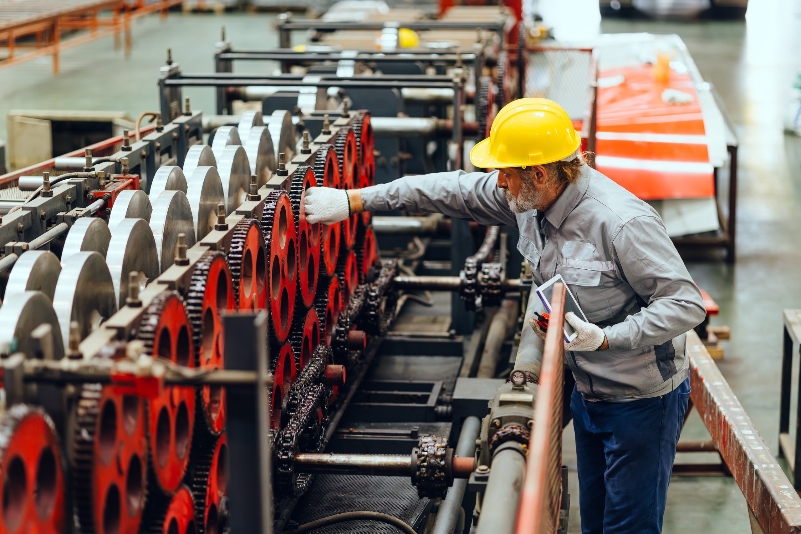 Industrial heavy equipment repair